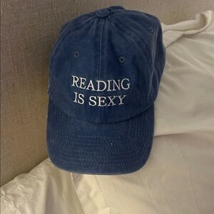 BOTM Distressed Blue Baseball Cap